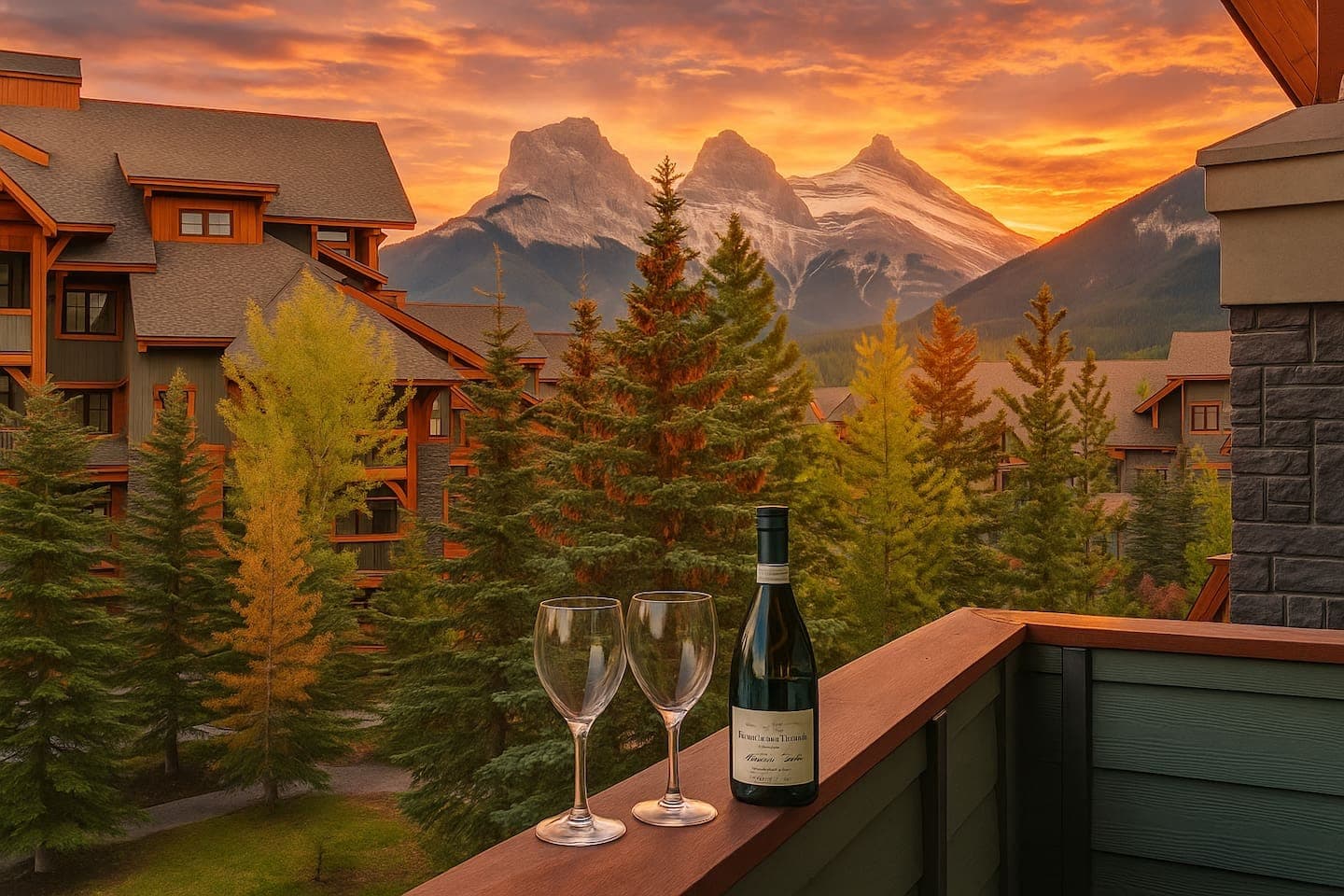 Alpine Loft with Pool, Hot Tub and Mountain Views