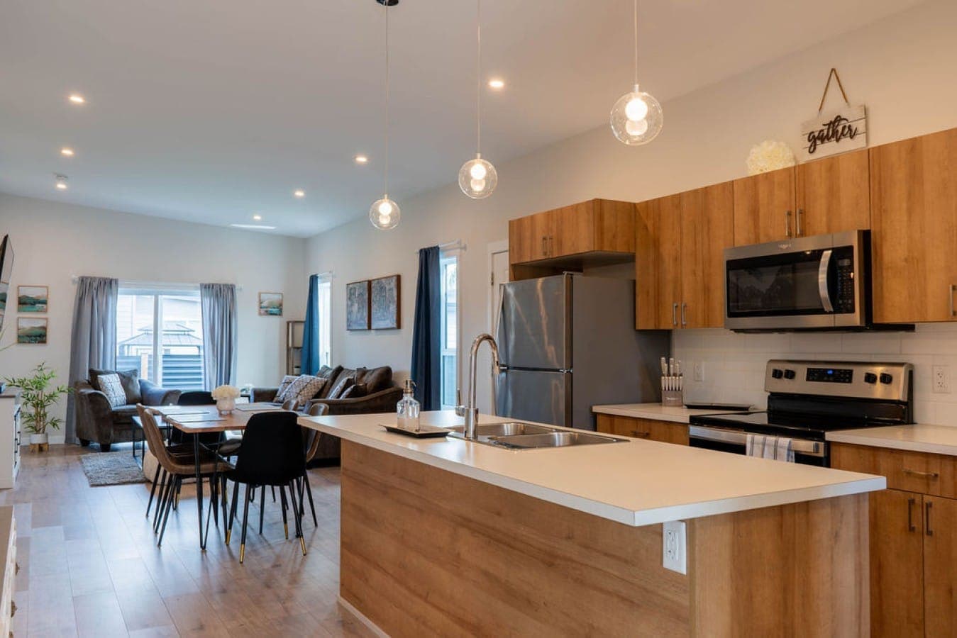Modern Retreat Steps From the Rail Trail